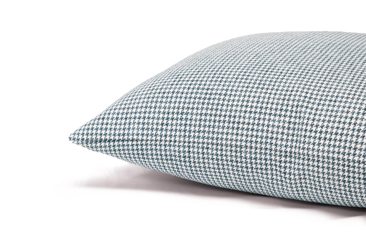 Kissenbezug Seeblau Houndstooth