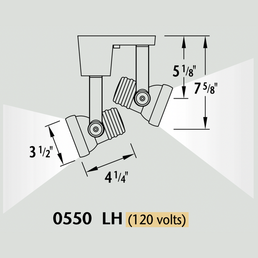 Luminaire paysager d'accentuation - 0550