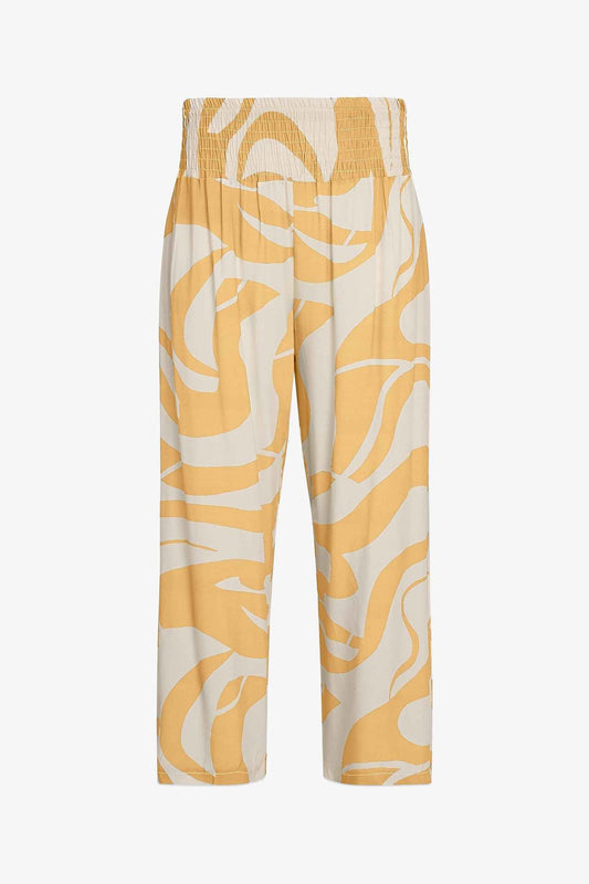Women's Woven Capri Trousers