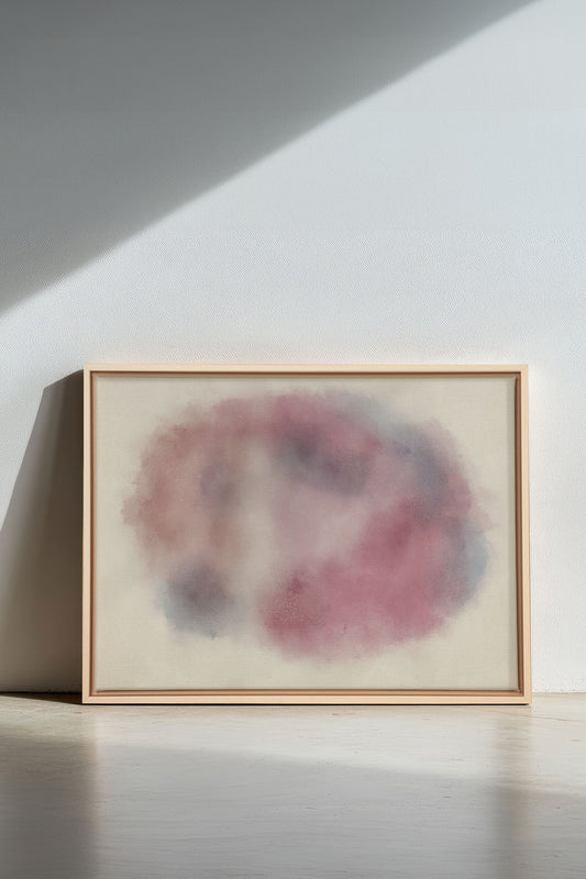 PASTEL CLOUD, Gespanntes Leinwandkunstwerk