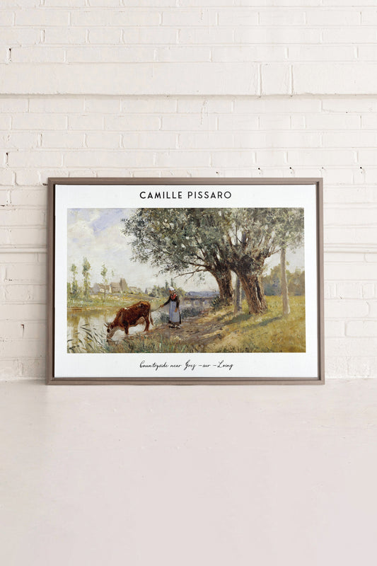 PISSARRO, Leinwandbild