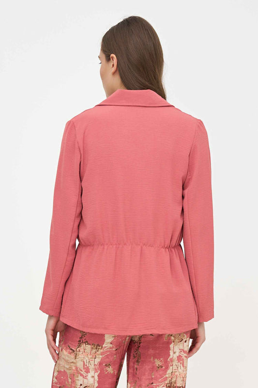 Women's Woven Blazer