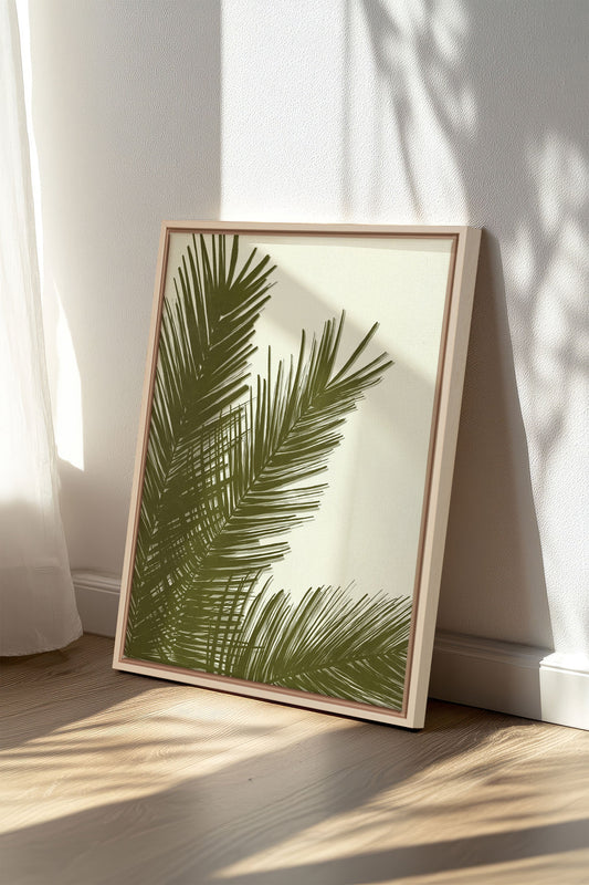 SOUFFLÉ TROPICAL, Werk auf gespannter Leinwand