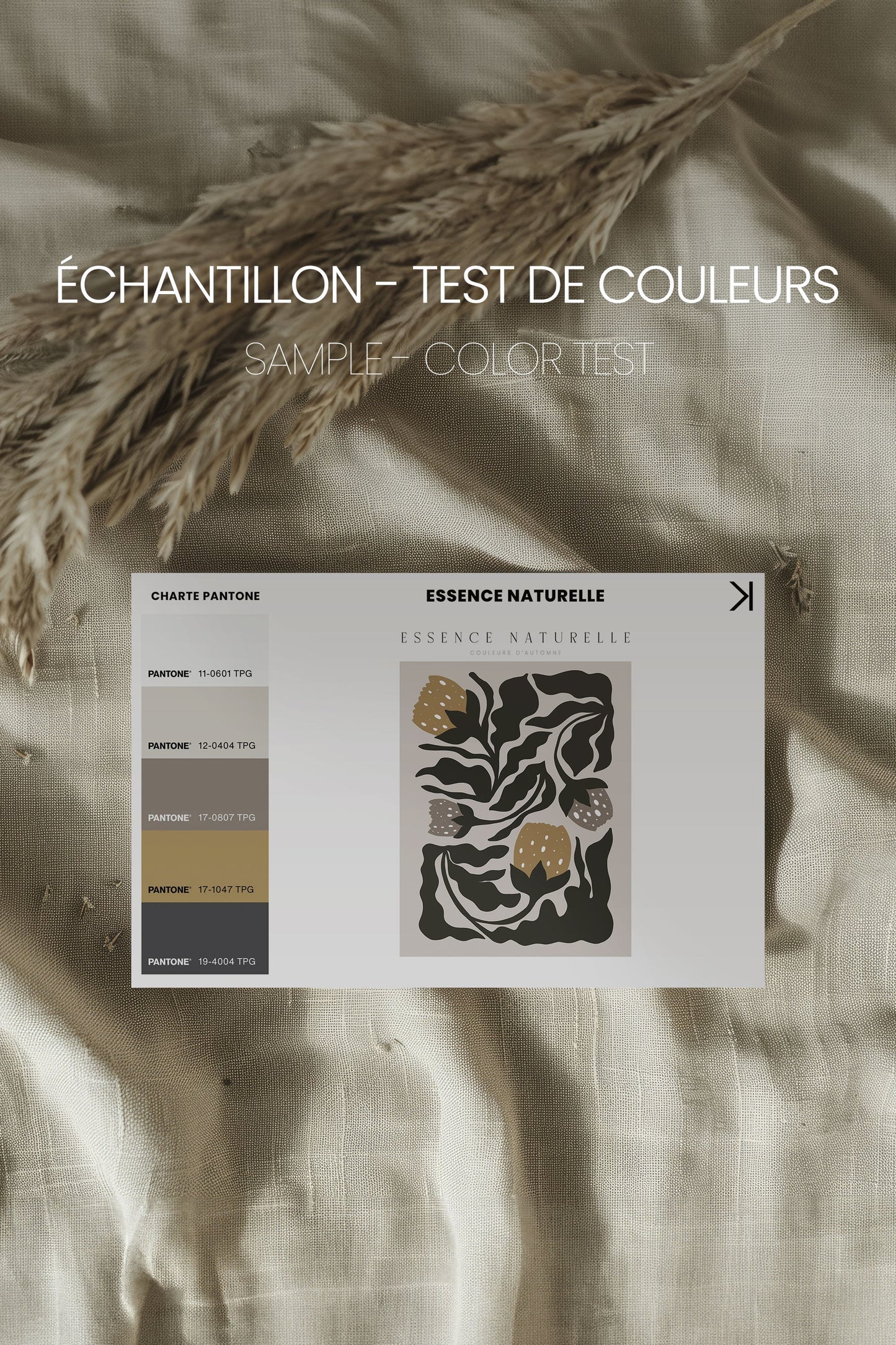 ESSENCE NATURELLE, Leinwandbild