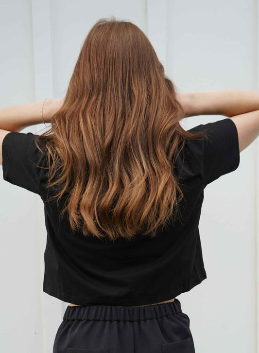 Crop top - Noir