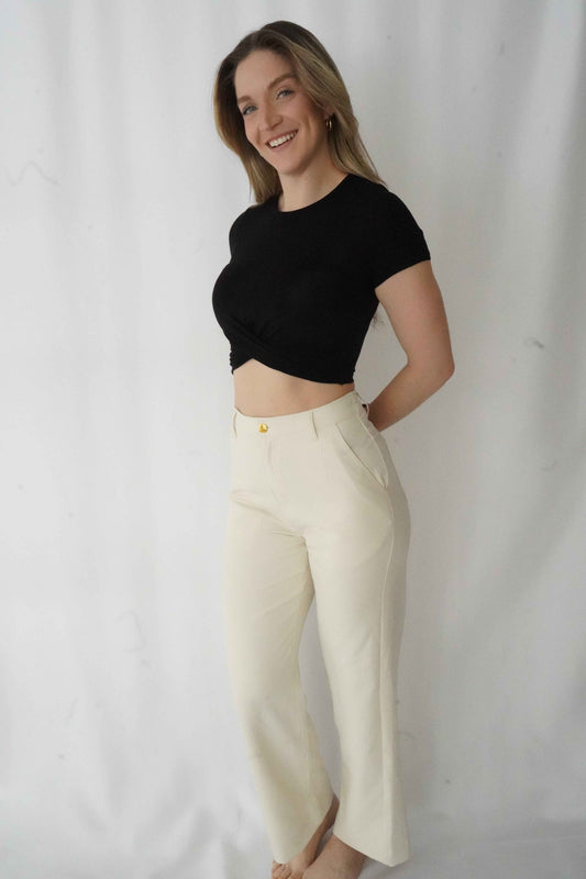 Trouser - Crème