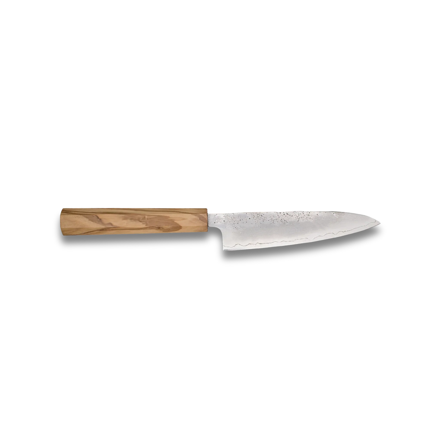 Ginrie Silver 3 Nashiji Petty Knife 130mm - Olivenholzgriff