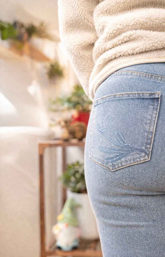 Jeans foncé - Troué