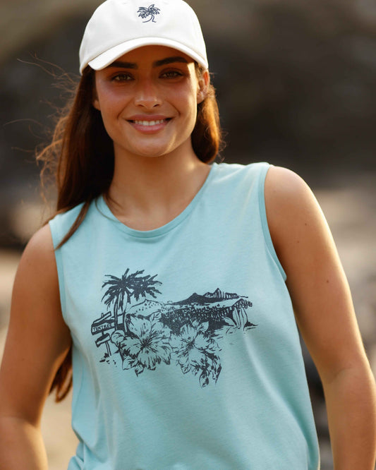 Embroidered Haiti Peak Hat