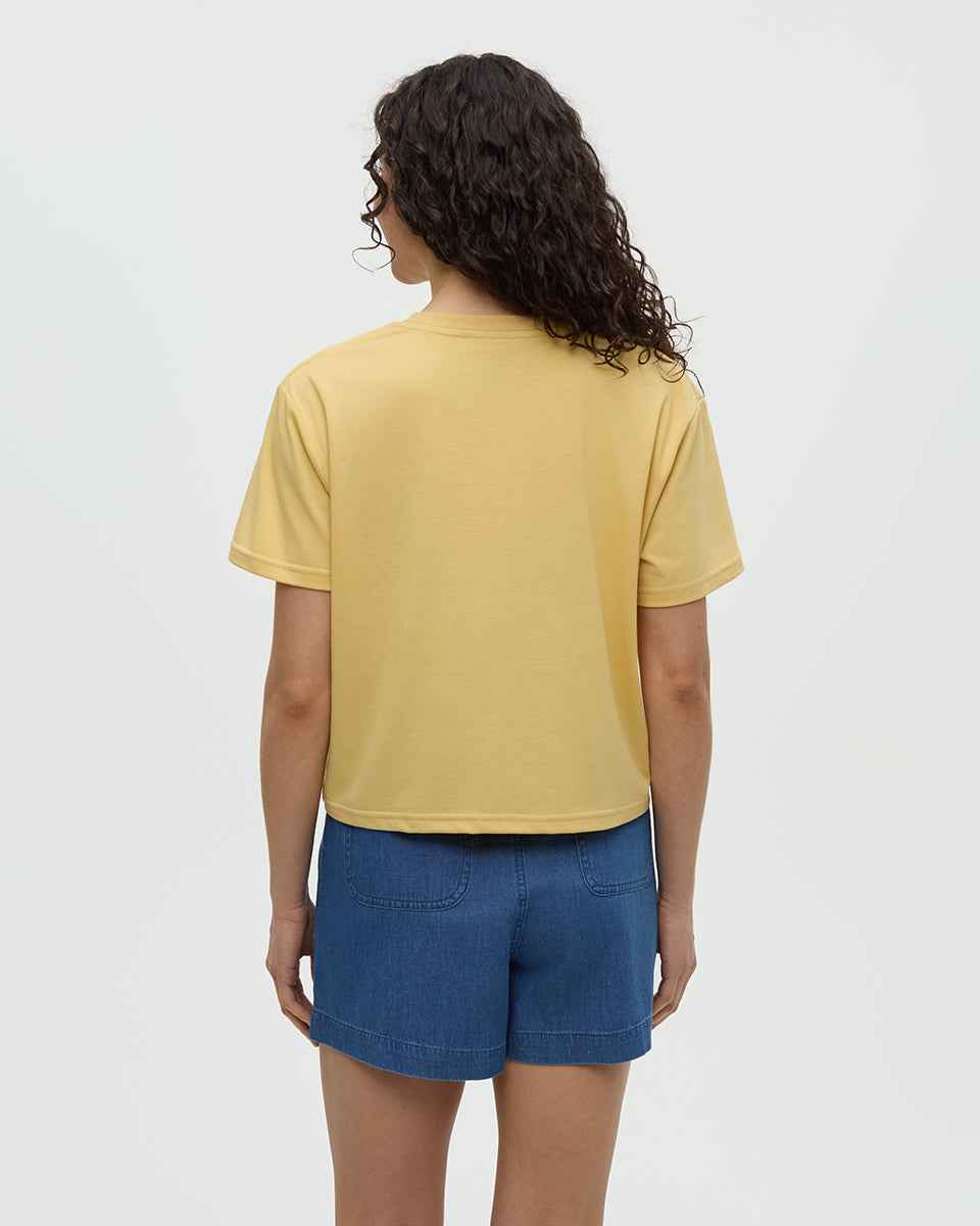 Floral Crop T-Shirt