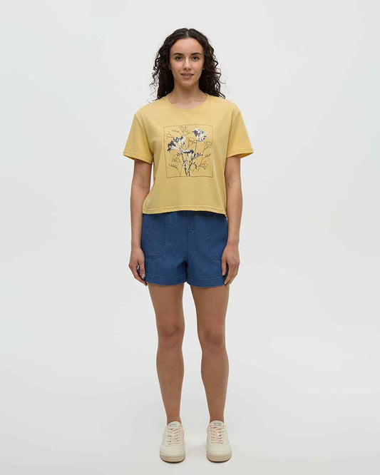 Floral Crop T-Shirt