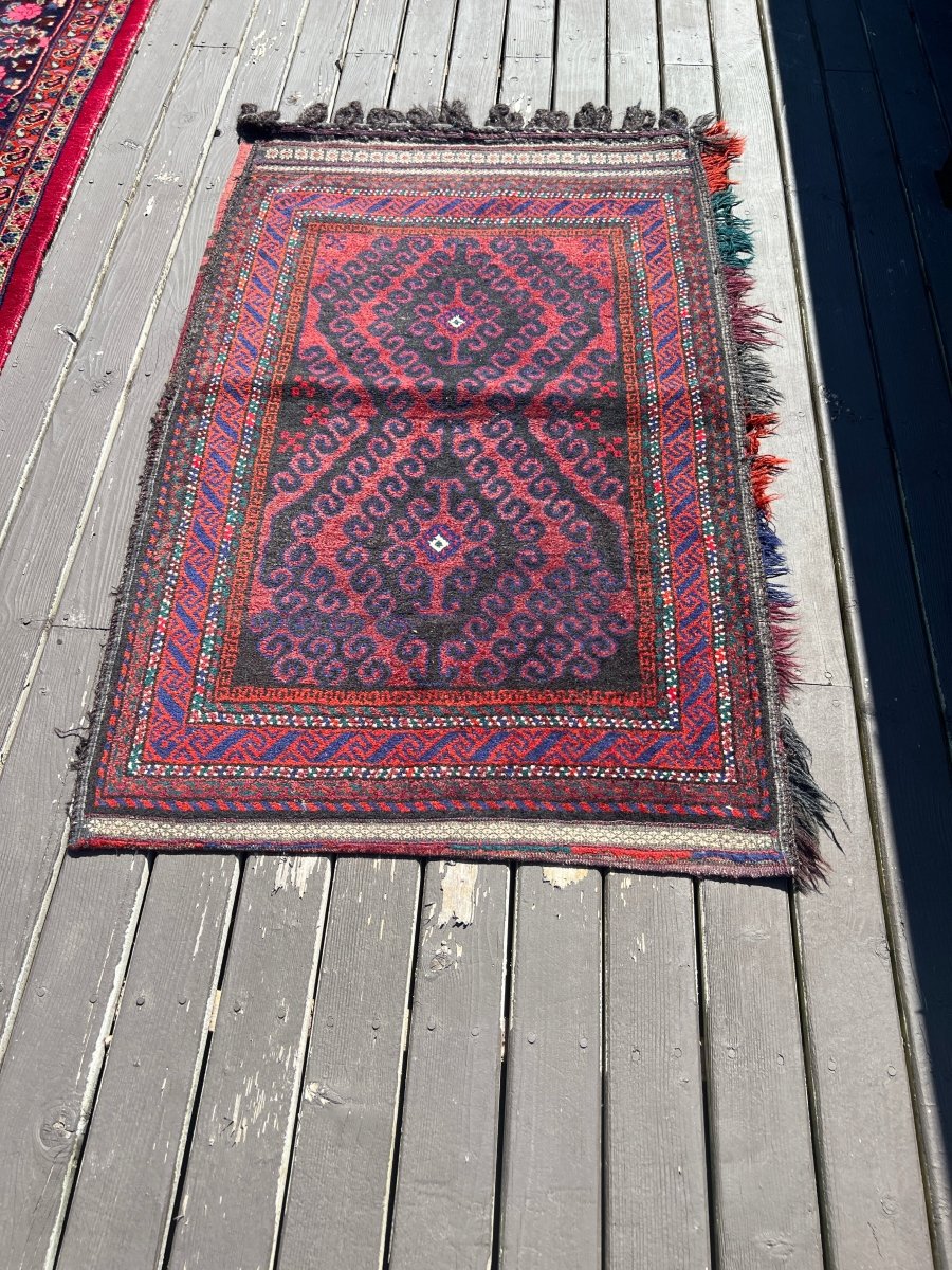 Antike Belutsch Satteltasche | 79 x 119 cm