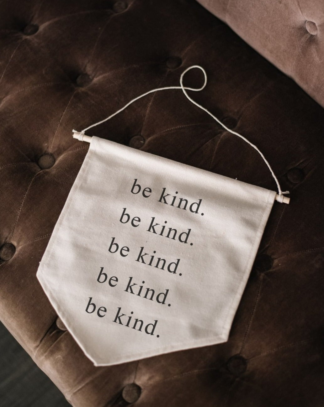 be kind キャンバスバナー