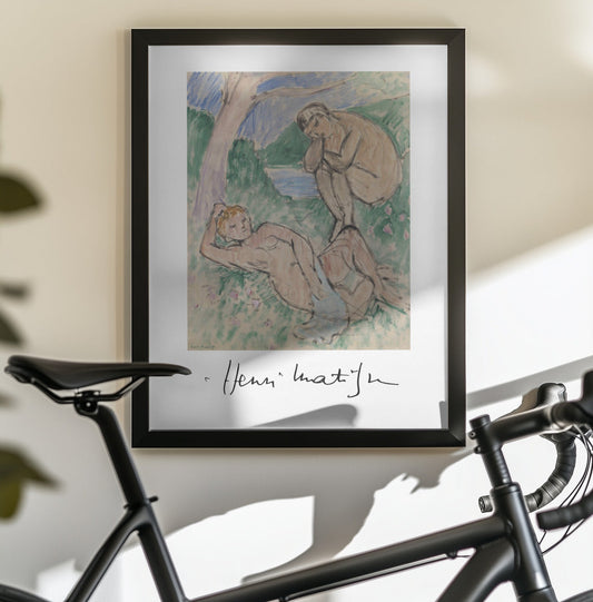 Wandbild Baigneurs
