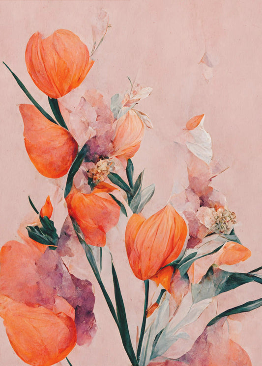 Orange Tulpen
