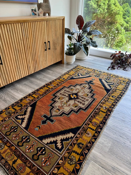 Türkischer Yahyali Teppich | 3' 3" x 6' 3"