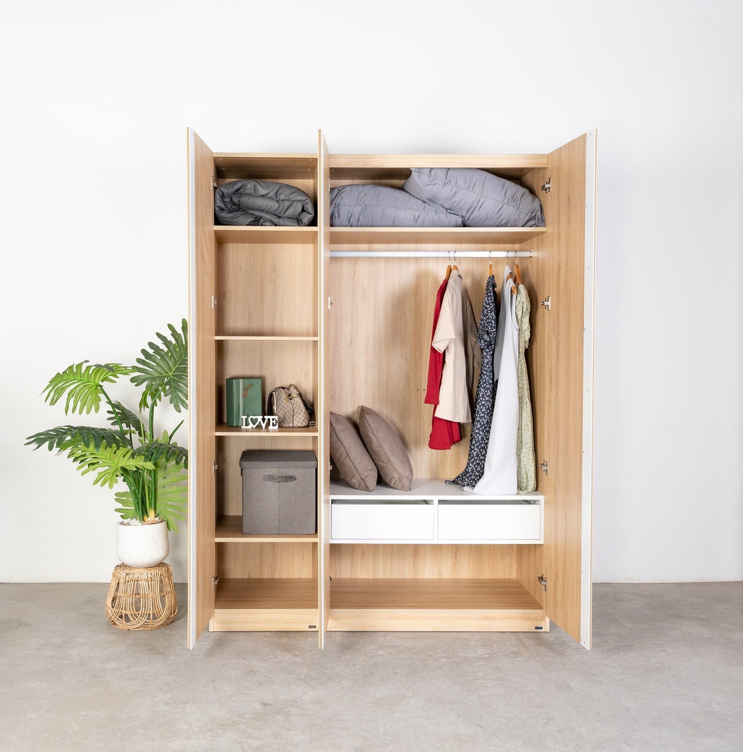 Vienna 201 3-Door Modular Wardrobe