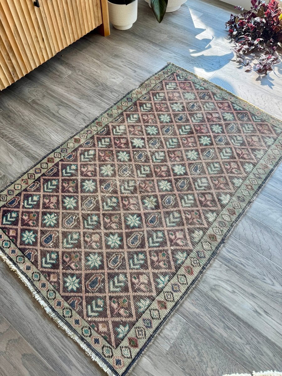Vintage Teppich Tabriz | 89 x 137 cm