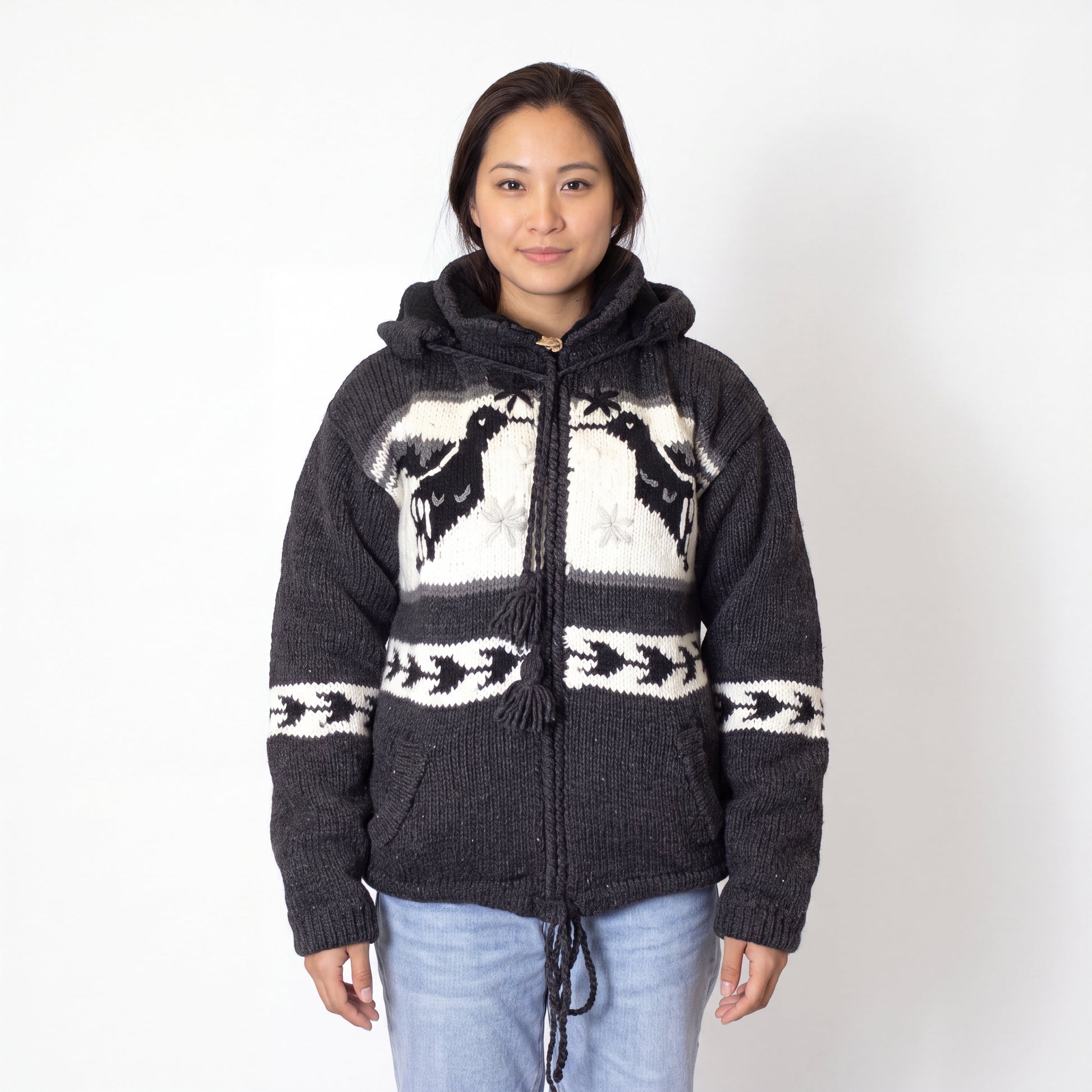 OLDTRIBES™ Aurora Hummingbird Wool Jacket