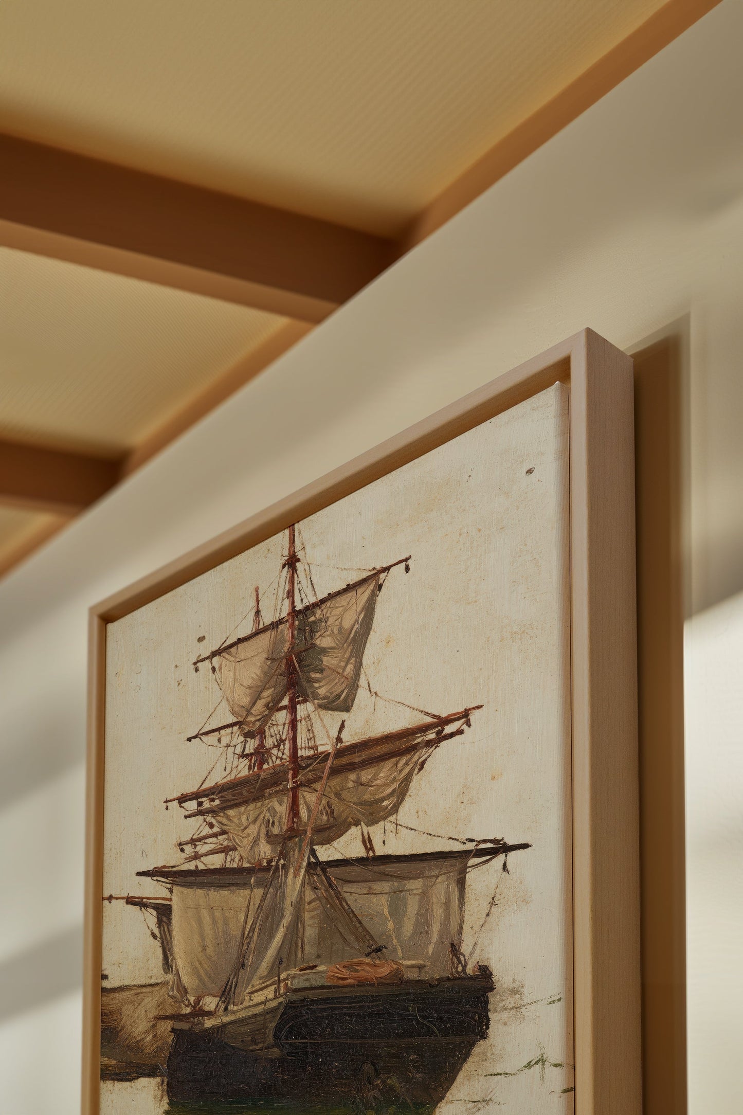 ANTIKE BRISE, Werk auf gespannter Leinwand