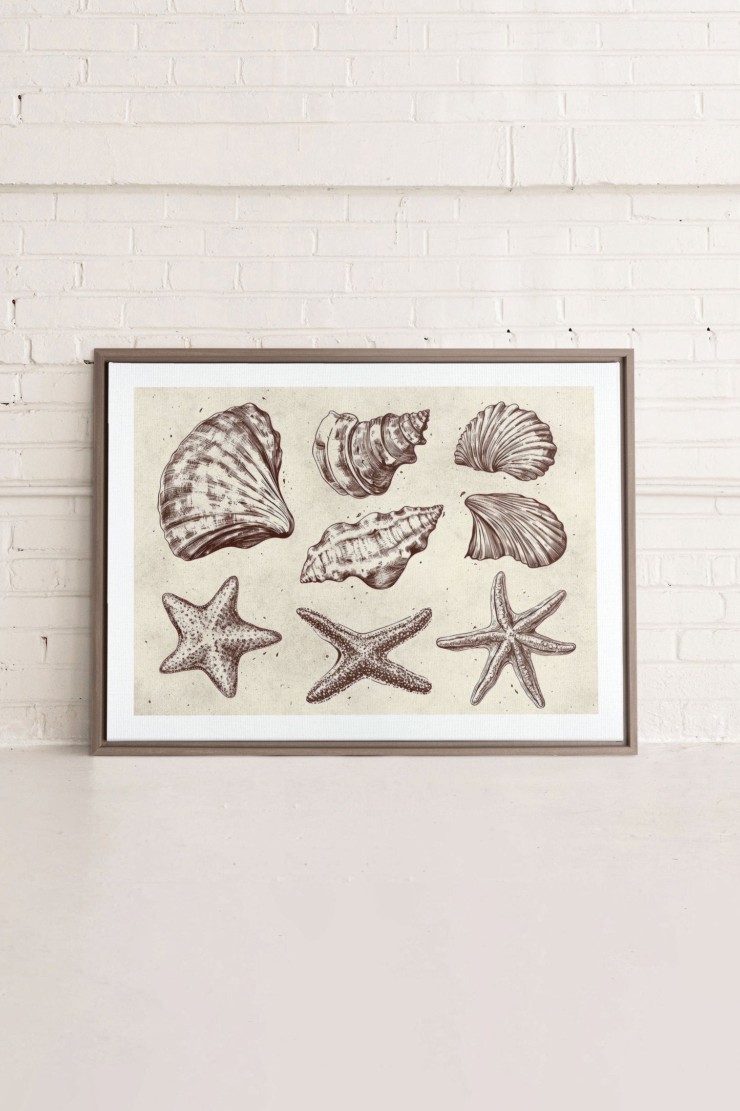 COASTAL COLLECTION, Werk auf gespannter Leinwand