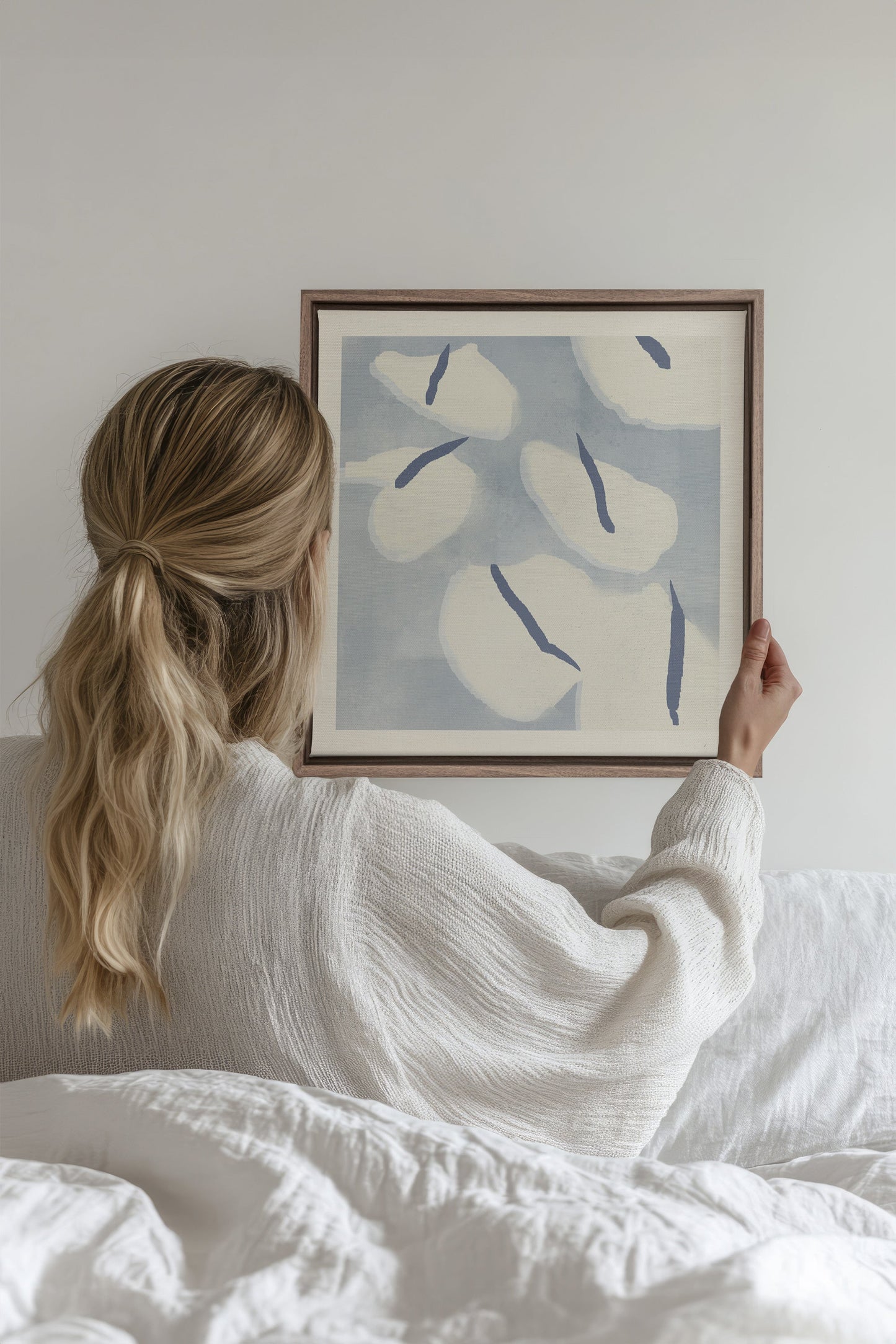 COTON MARINE, Werk auf gespannter Leinwand