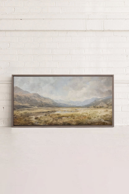 Highland Mist, Werk auf gespannter Leinwand