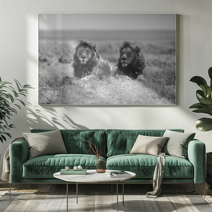 Wandbild Zwei Könige