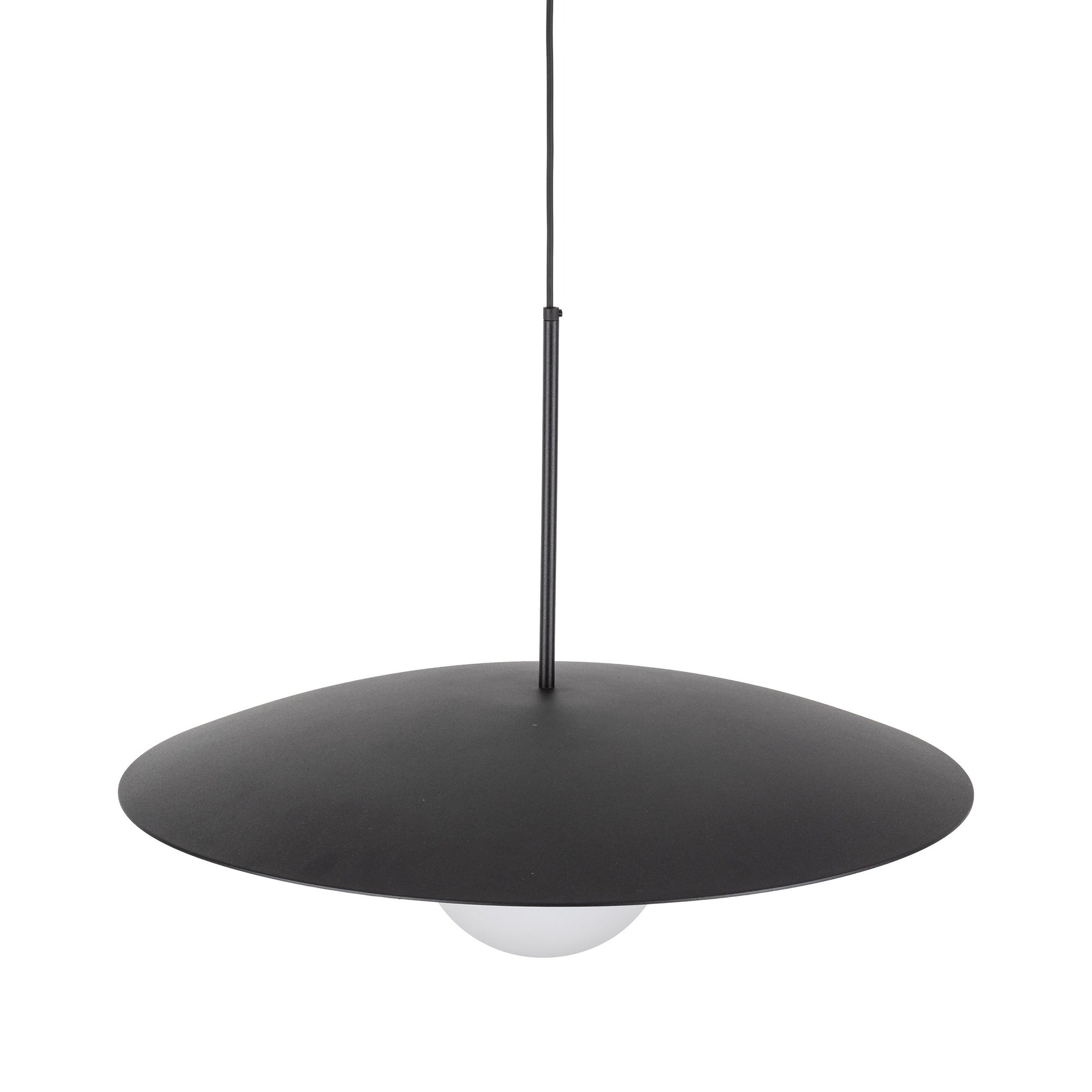 SLATE Mid-Century Modern Wide Dome Pendant Light for Kitchen Island & Dining Table - AURABAGS SHOP