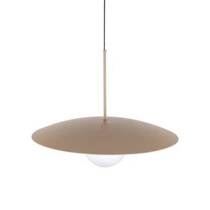 SLATE Mid-Century Modern Wide Dome Pendant Light for Kitchen Island & Dining Table - AURABAGS SHOP