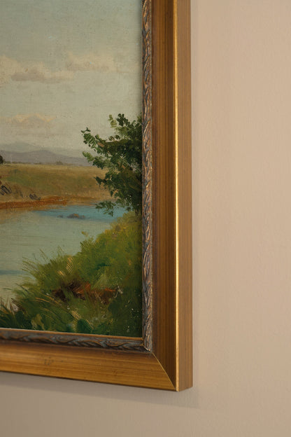 MITTAGSBLICK, VINTAGE-RAHMEN GOLD