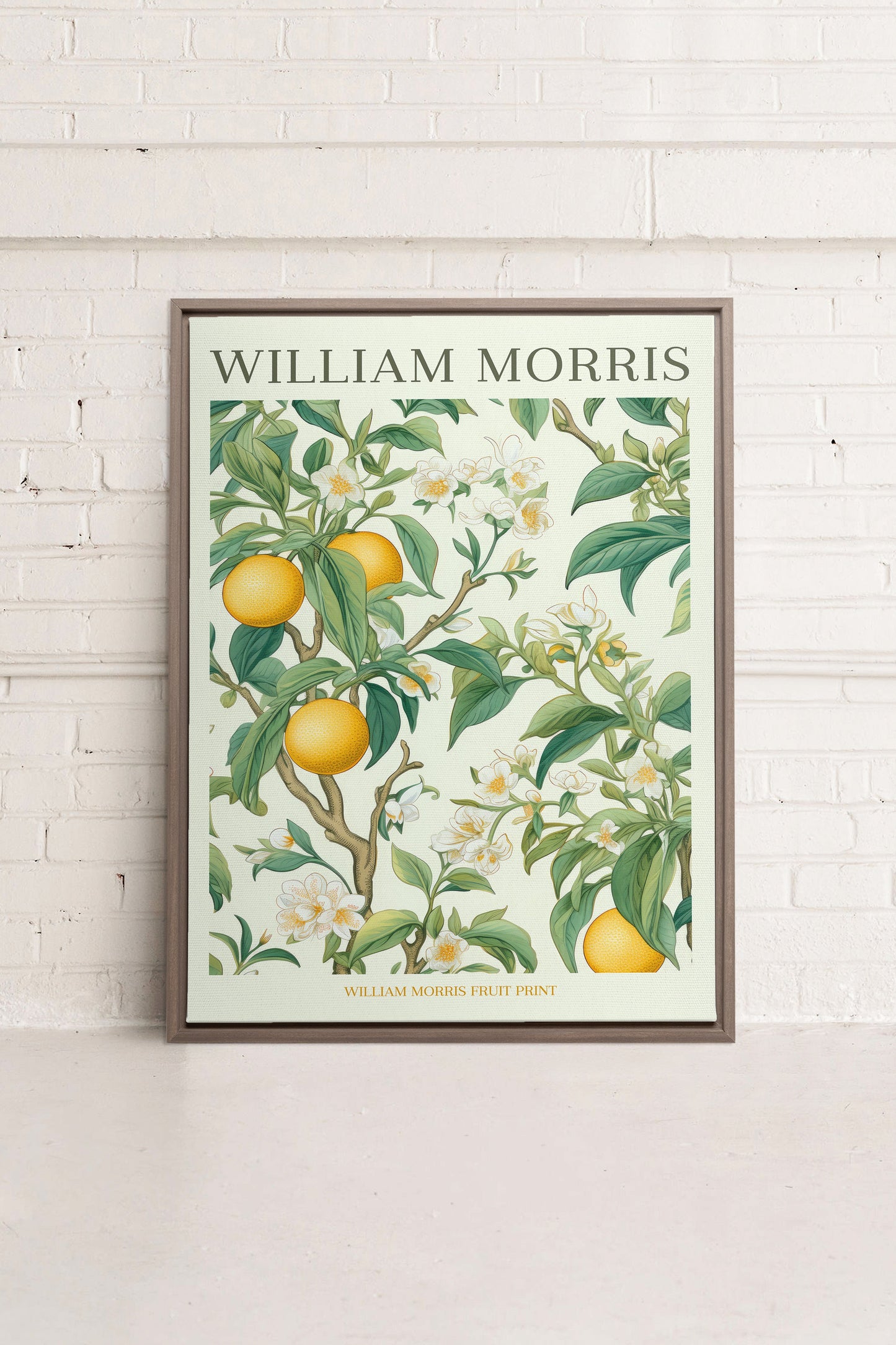 FRUIT PRINT, Kunstdruck auf gespannter Leinwand