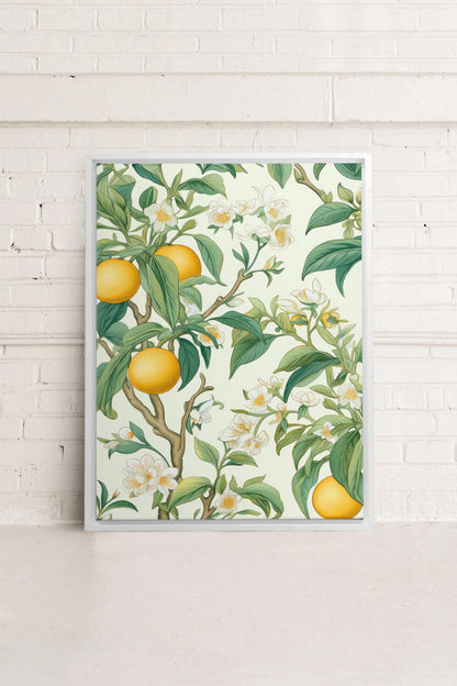 FRUIT PRINT, Kunstdruck auf gespannter Leinwand