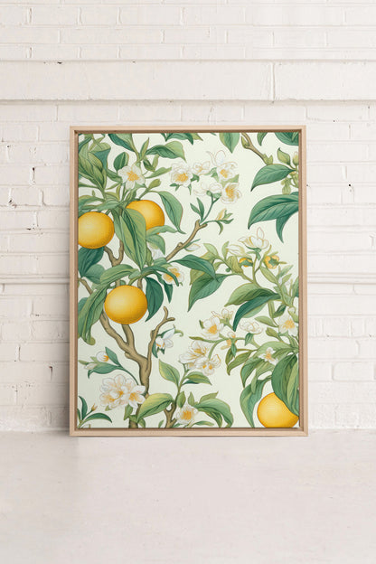 FRUIT PRINT, Kunstdruck auf gespannter Leinwand