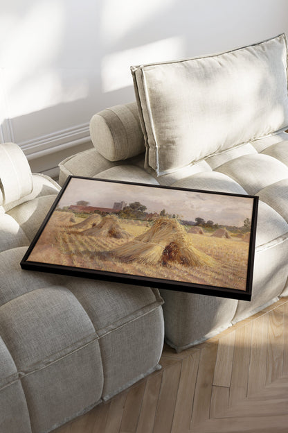 FELD DER ERINNERUNGEN, Werk auf gespannter Leinwand