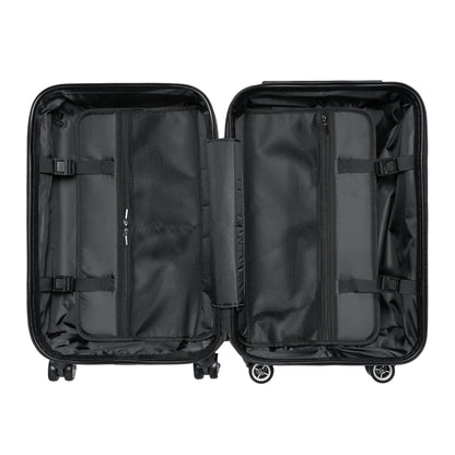 Colorful Tropical Feather Suitcase - Vibrant Travel Luggage
