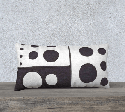 Throw Pillow Cover | 24 x 12 | Spotted