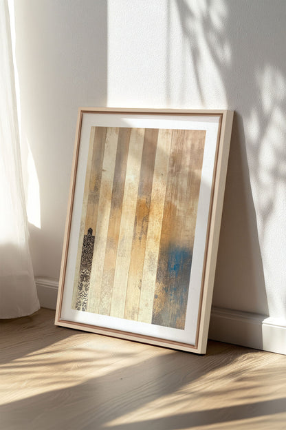 Handwerkliche Patina, Auf gespannter Leinwand