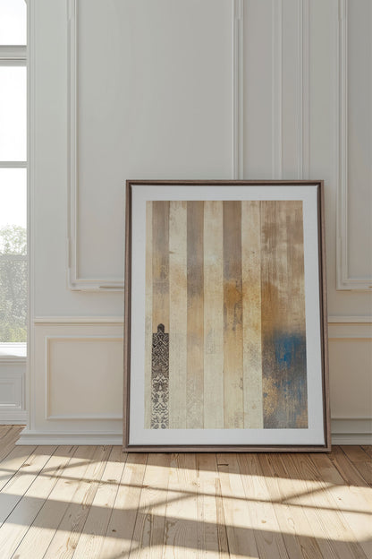 Handwerkliche Patina, Auf gespannter Leinwand