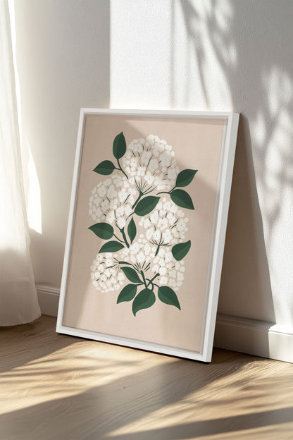 BRISE DE FLEURS, Kunstwerk auf gestreckter Leinwand