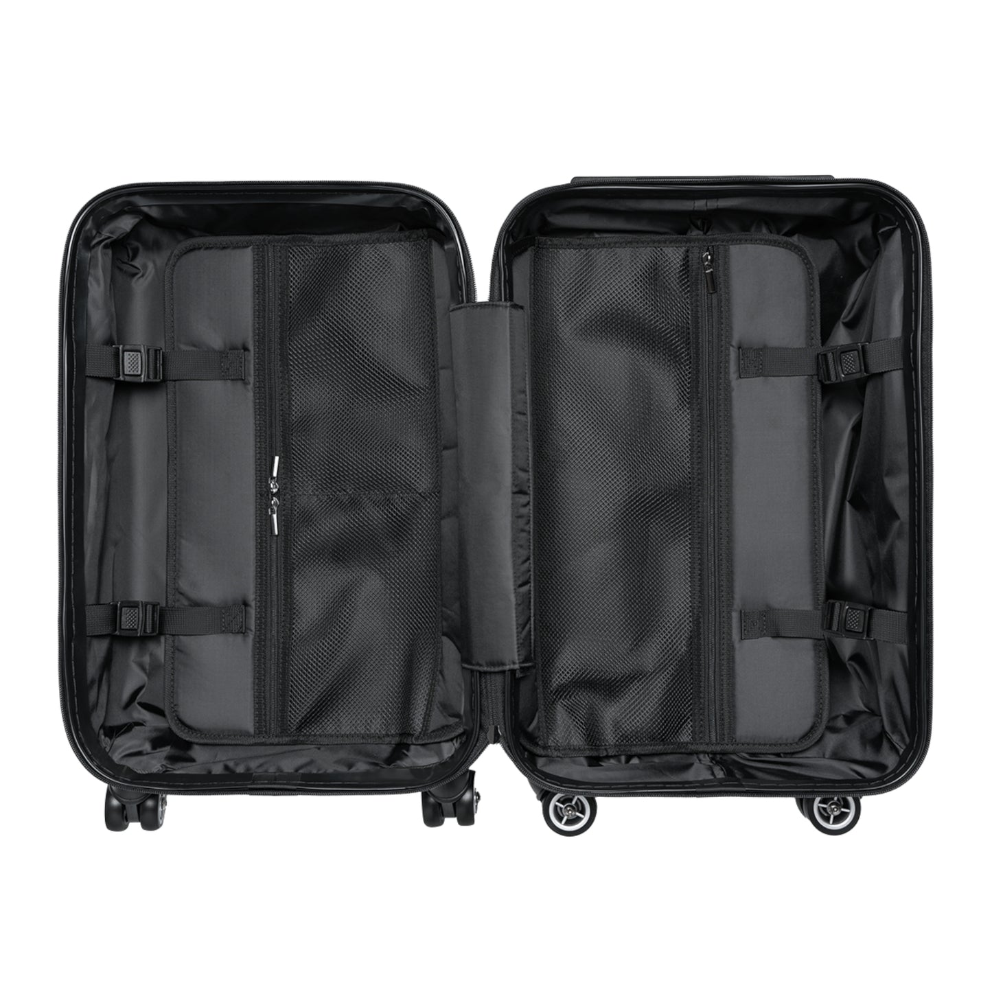 Floral Pattern Carry-On Suitcase – Bright Retro Flowers Luggage Cover