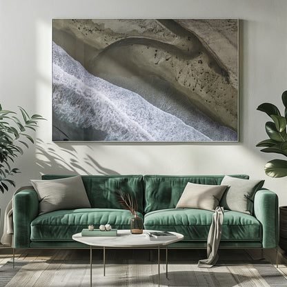 Wandbild Big Sur Luftaufnahme