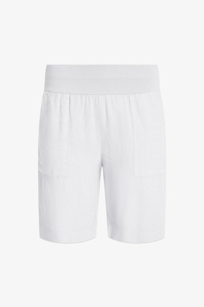 Women's Knit Woven Combo Shorts