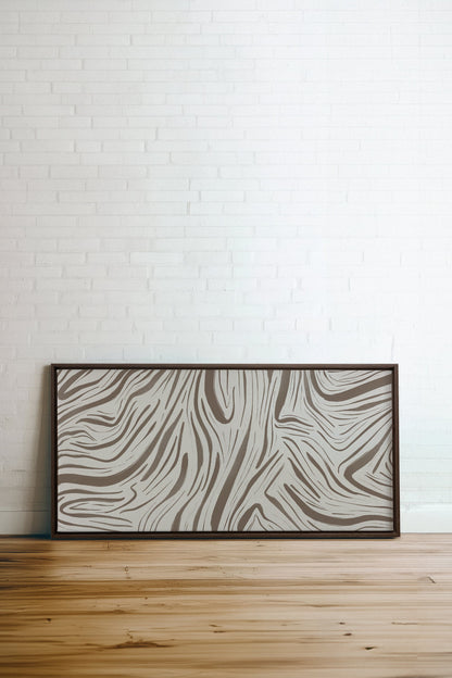WILD WAVES, Artwork on stretched canvas