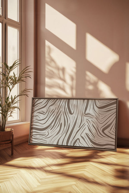 WILD WAVES, Artwork on stretched canvas