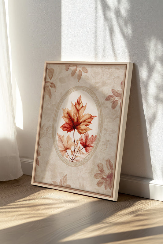 MAPLE MEMORY, Mischtechnik auf gespannter Leinwand