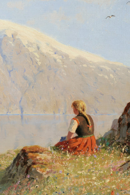 LA SOUFFLE DES CIMES, SILBERNER VINTAGE-RAHMEN