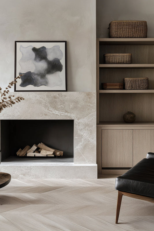 NUANCES FONDUES, Stretch Canvas Artwork