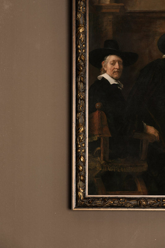 DIE MEISTER DES ATELIERS, VINTAGE-BRONZE-RAHMEN