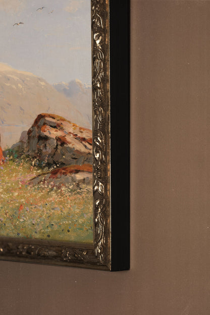 LA SOUFFLE DES CIMES, SILBERNER VINTAGE-RAHMEN